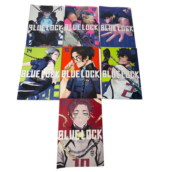 Blue Lock Manga Comic Books Volume 11-17 - Picture 5 of 7